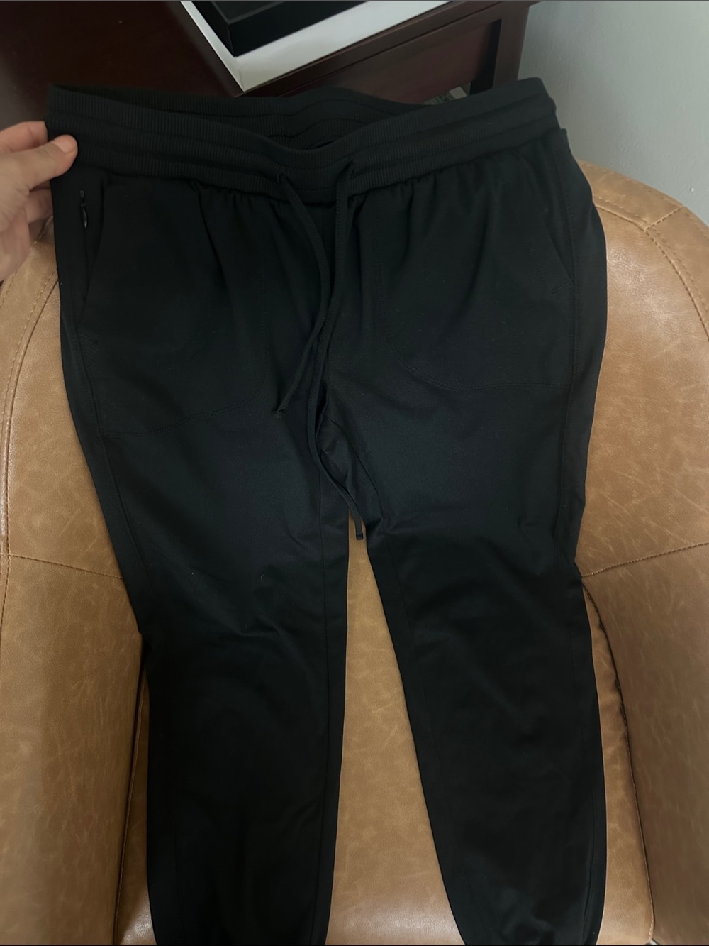 Black Jogger Sweatpants